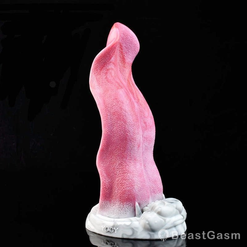 👅 🐺 Neptor Wolf Tongue Dildo – Primal Fantasy Toy with Suction Base - BeastGasm